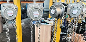 kinocranes High-} عملکرد بالابرهای زنجیره ای از جنس استنلس استیل با موفقیت به...