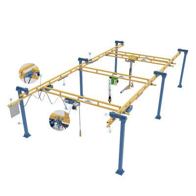 جرثقیل مونوریل تعلیق